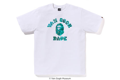 【 BAPE X VGM 】COLLEGE TEE