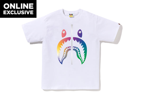 GRADATION SHARK TEE BAPEC | bape.com