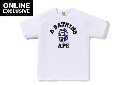 BAPE.COM COLLEGE TEE BAPEC