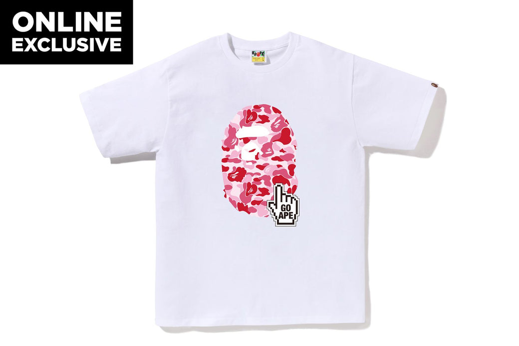 ★新作★ ABC CAMO GO APE POINTER APE HEAD TEE Tシャツ ABC CAMO GO APE POINTER APE HEAD TEE BAPEC | bape.com