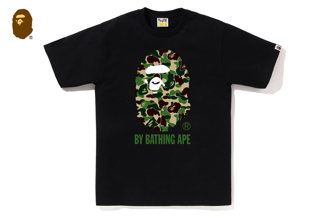 32847 bape abc camo by bathing ape white/green long tee XL