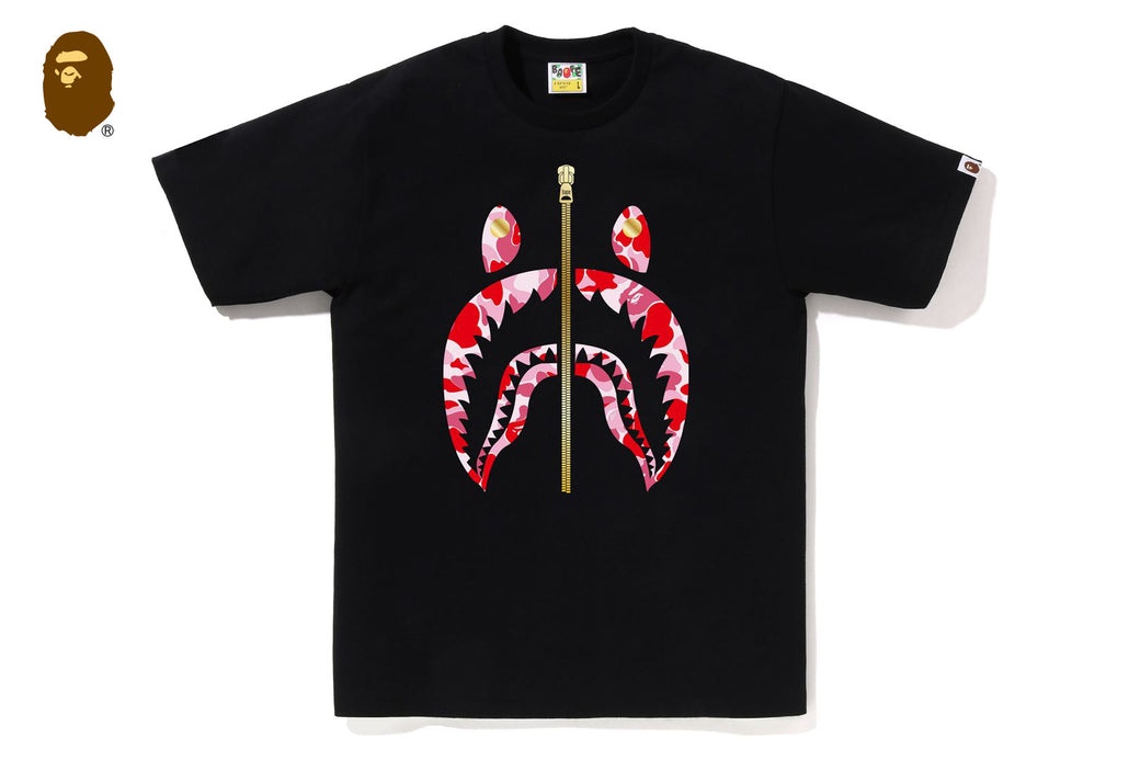 ABC CAMO SHARK TEE | bape.com