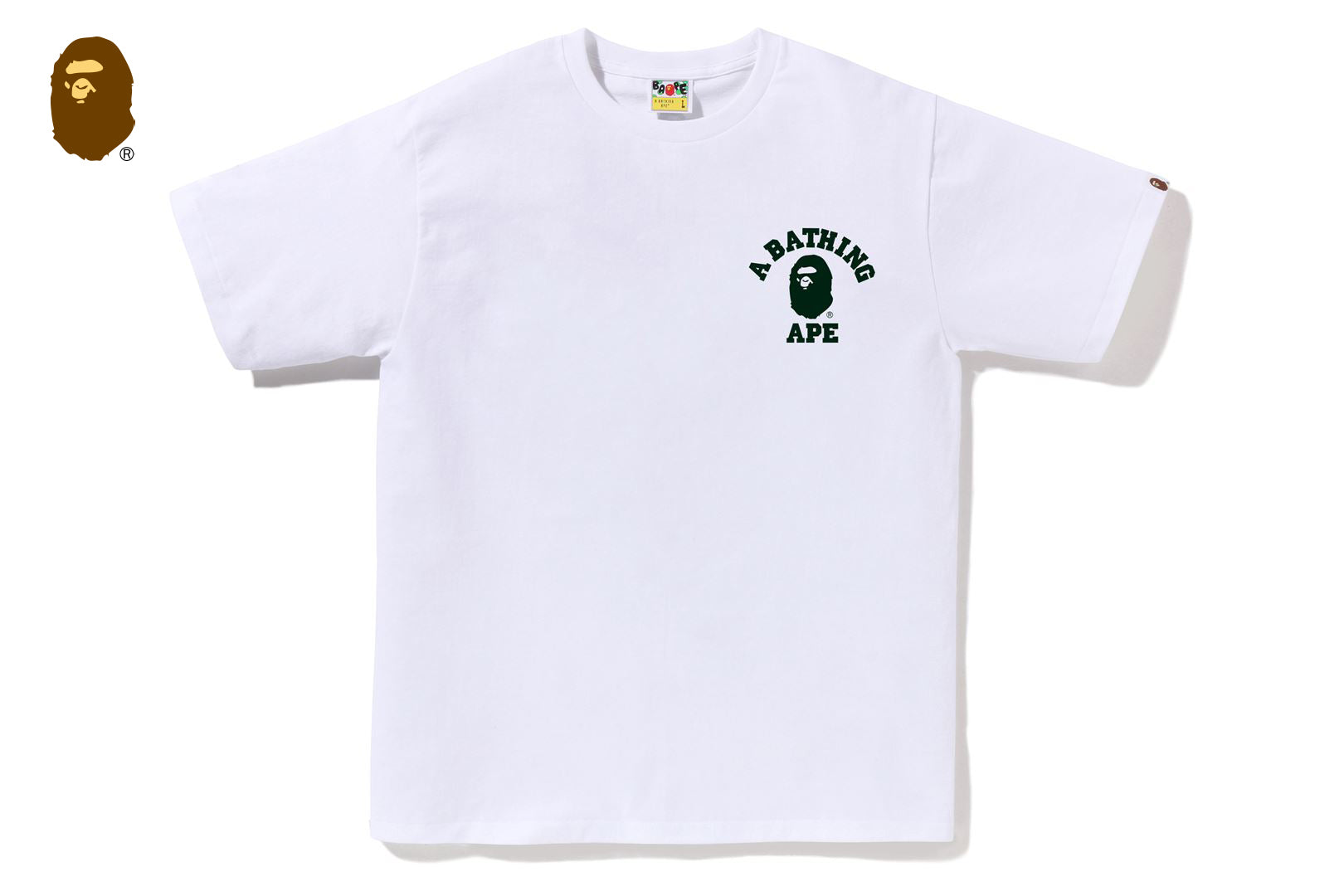 ABC CAMO COLLEGE ATS TEE | bape.com