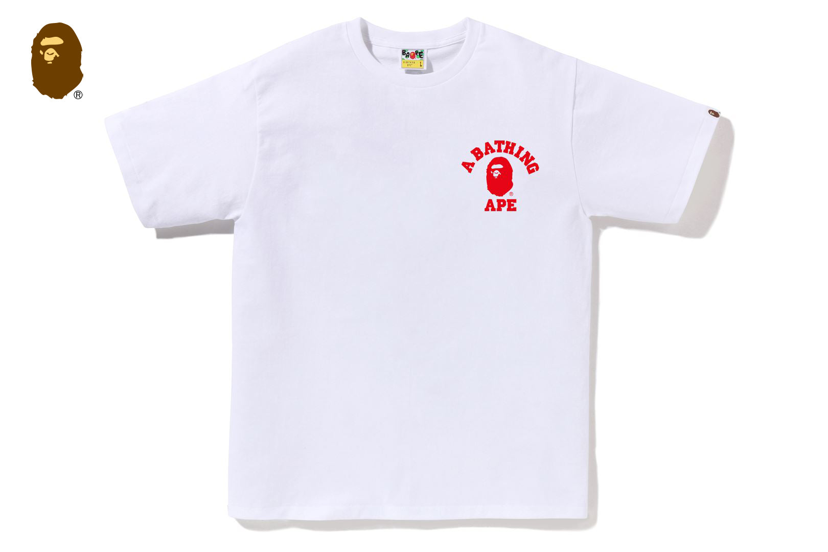 ABC CAMO COLLEGE ATS TEE | bape.com