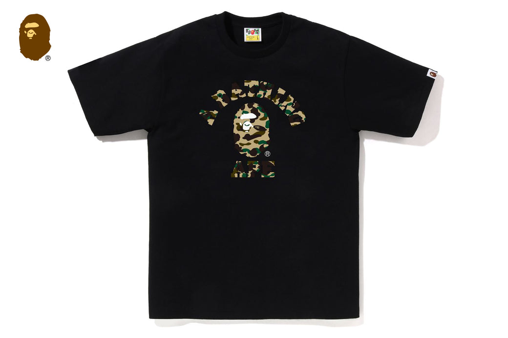 1ST CAMO COLLEGE TEE | bape.com
