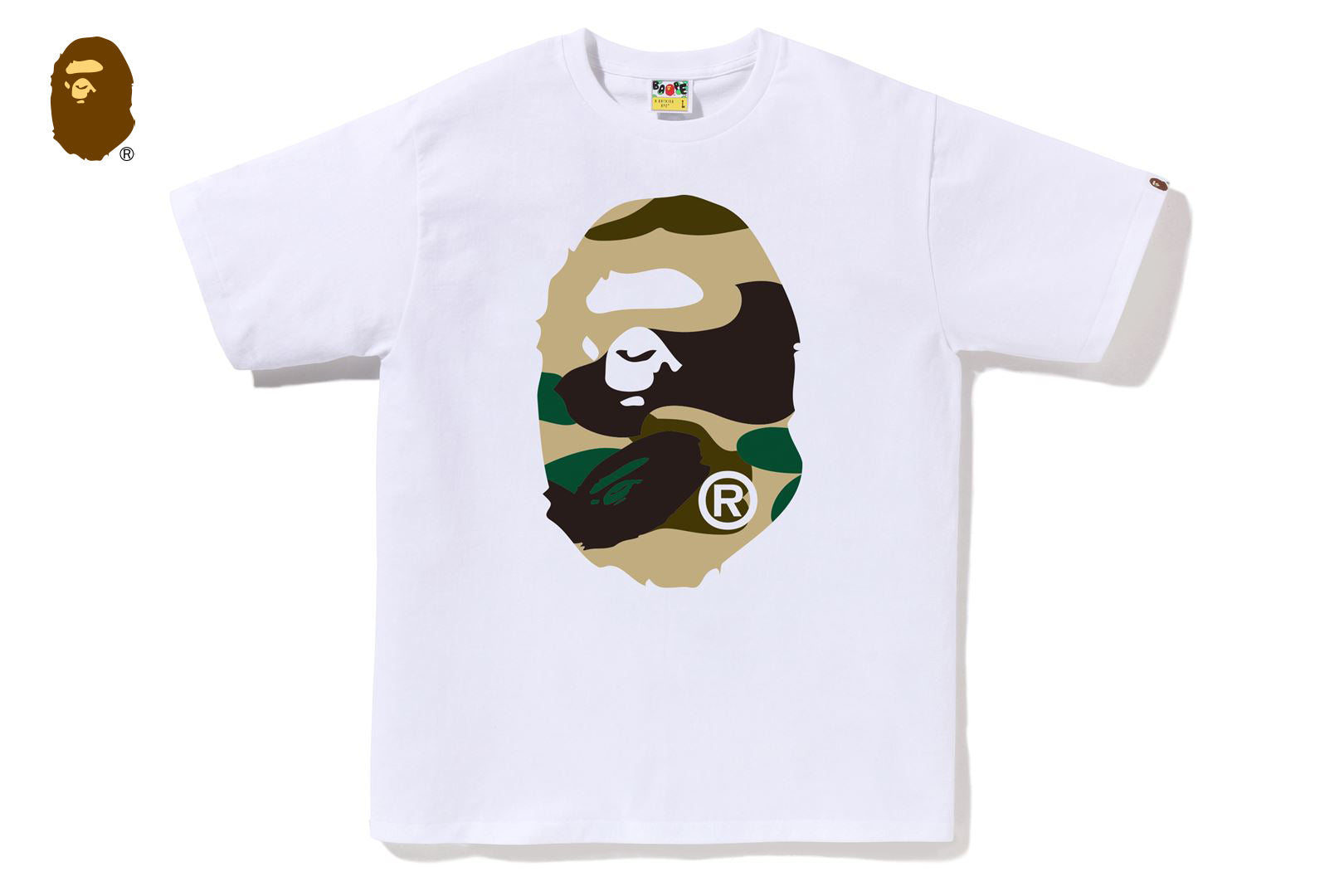 NEW【A BATHING APE】GIANT 1ST CAMO BIG APE HEAD TEE Tシャツ 001TEL301015_WHD_A_2b9f0956-
