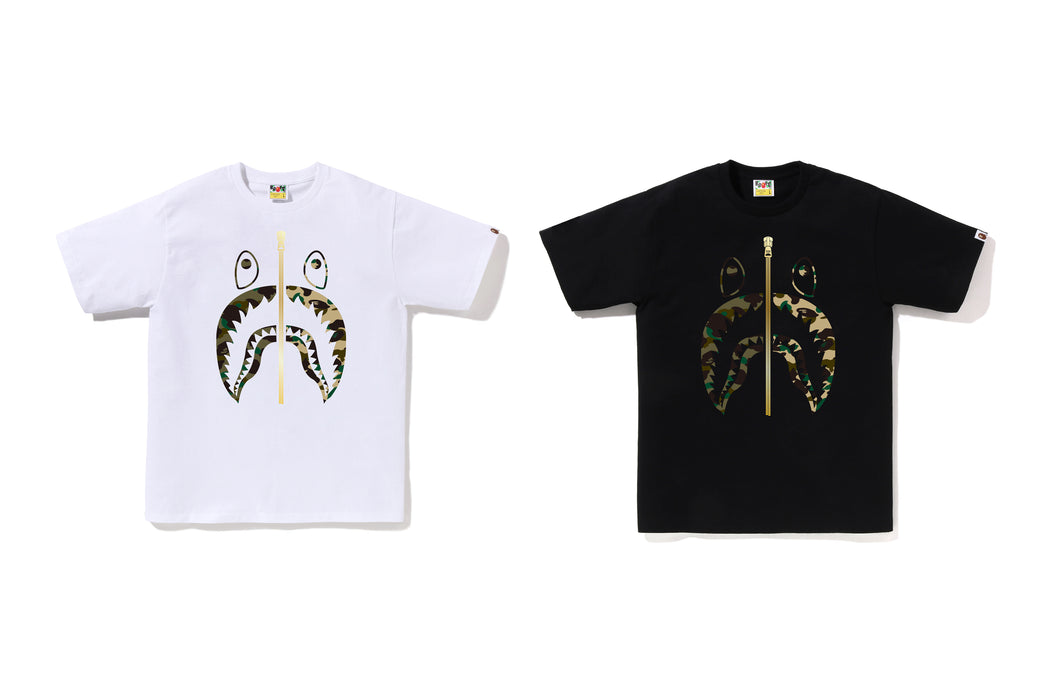 国内配送★A BATHING APE★1ST CAMO SEPARATE SHARK TEE 2色 1ST CAMO SEPARATE SHARK TEE | bape.com