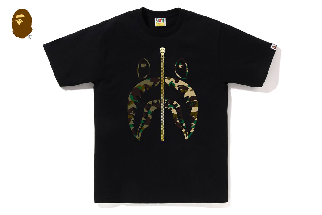 【A BATHING APE】2色展開 1ST CAMO SEPARATE SHARK TEE UNISEX 1ST CAMO SEPARATE SHARK TEE | bape.com