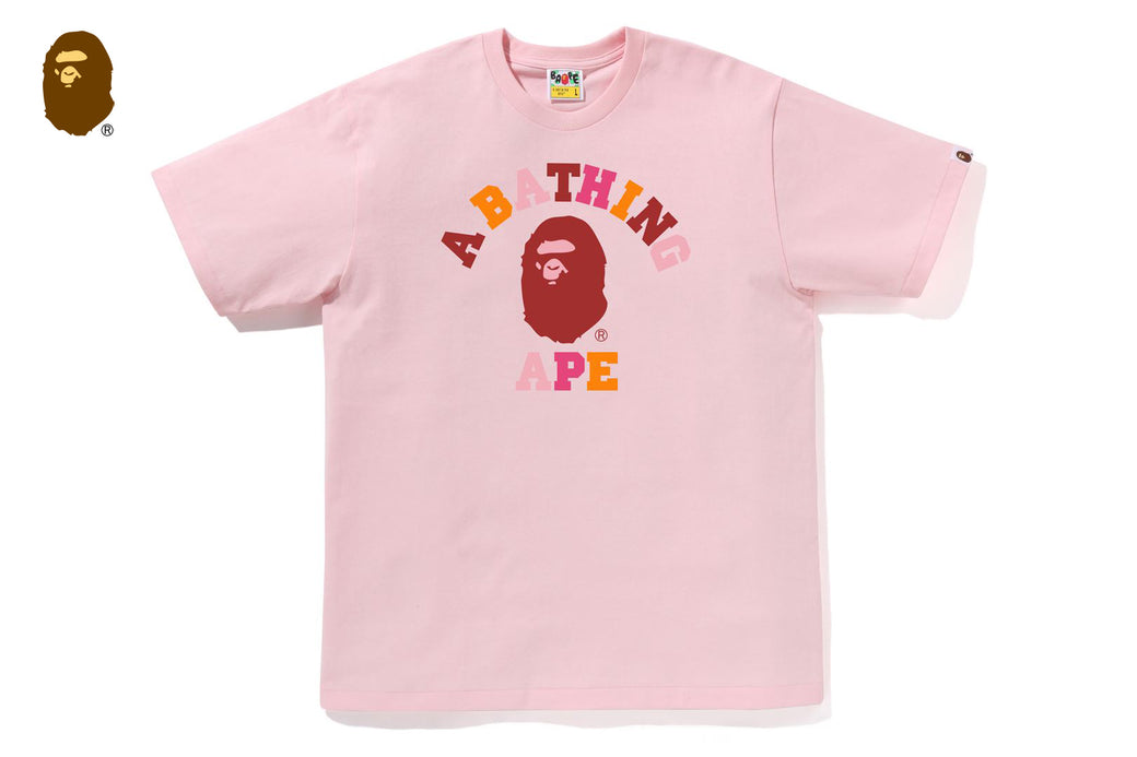 COLORS COLLEGE TEE | bape.com