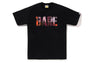 MAP CAMO STENCIL BAPE LOGO TEE