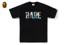 MAP CAMO STENCIL BAPE LOGO TEE