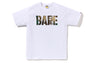 MAP CAMO STENCIL BAPE LOGO TEE