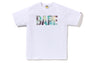 MAP CAMO STENCIL BAPE LOGO TEE