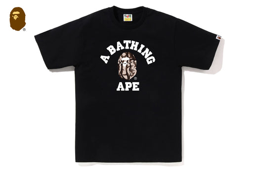 TRIAL CAMO COLLEGE TEE | bape.com