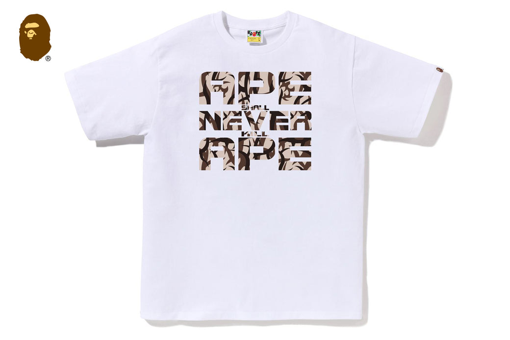 A BATHING APE A.S.N.K.A. TシャツレディースS A BATHING APE】ASNKA KANJI GRAFFITI LOGO TEE 要在庫確認 (A