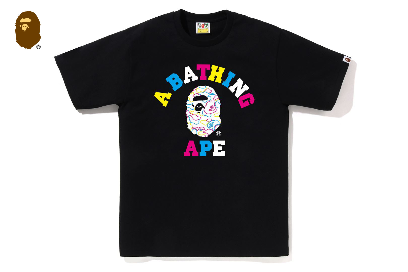国内配送★A BATHING APE★ネオンカモ柄 COLLEGE TEE 3色 001TEL301038_BLK_A.jpg?v=