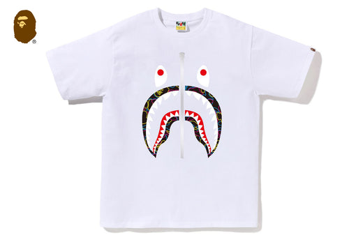 NEON CAMO SHARK TEE