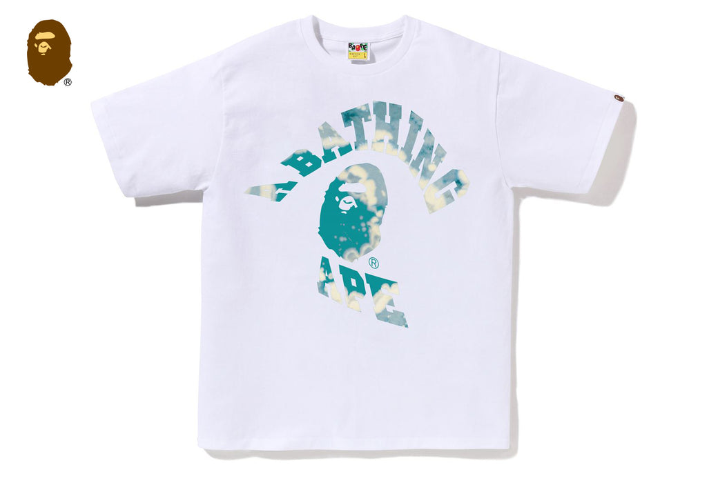 ★2023SS新作★LMC★OVERDYED COLLEGE BEAR TEE Embroidered Bear Tee | mellowteddy