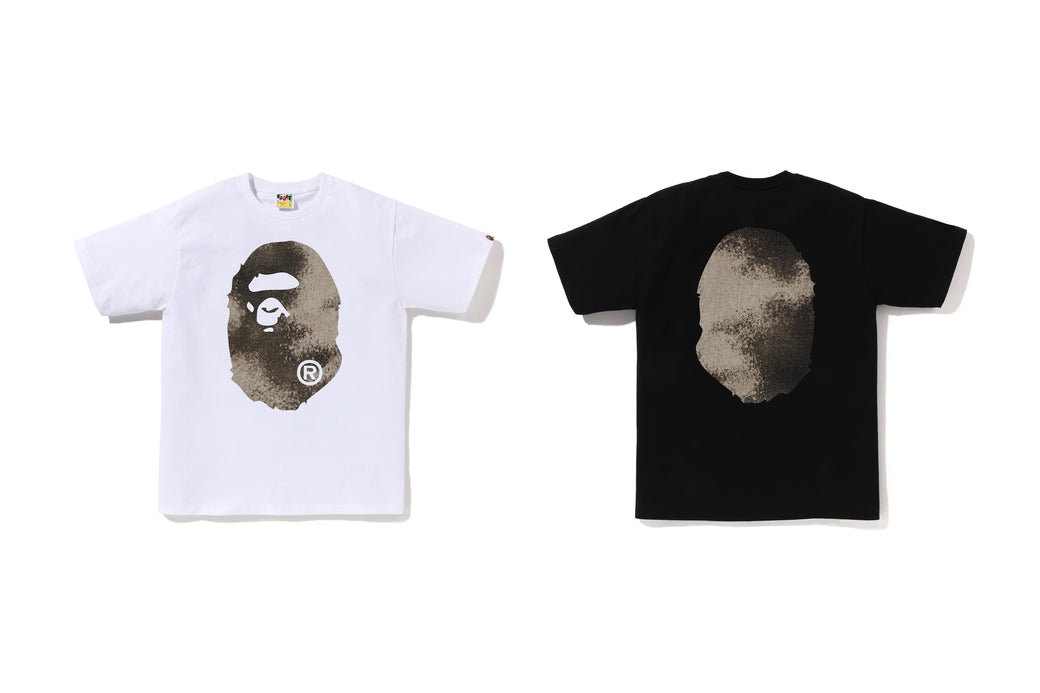 HIGH TONE BLEACH BIG APE HEAD TEE | bape.com