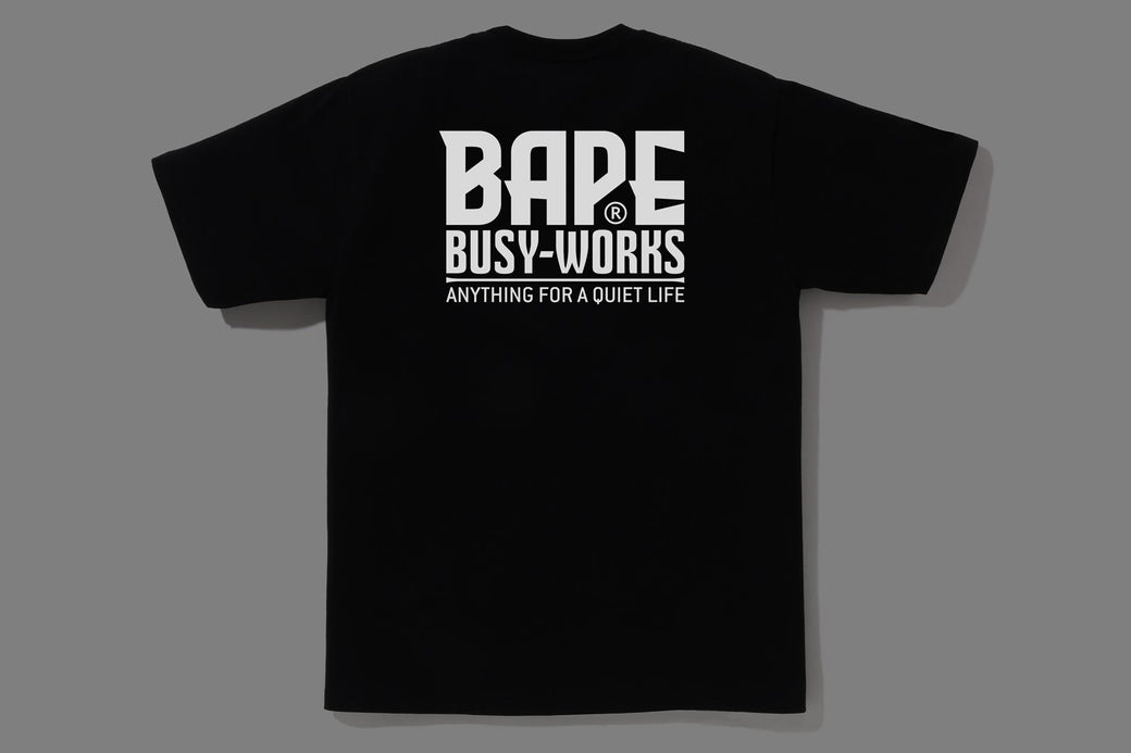 REFLECTOR INDUSTRIAL LOGO TEE | bape.com REFLECTOR INDUSTRIAL LOGO TEE | bape.com