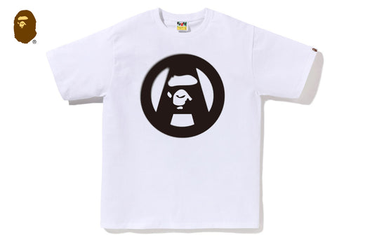 STENCIL CIRCLE APE FACE TEE