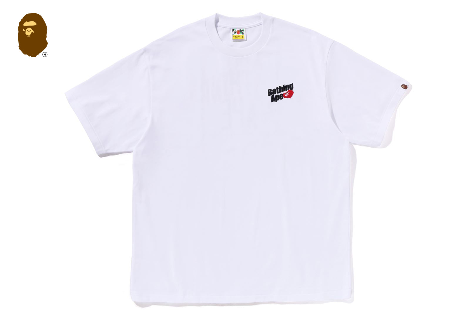 BATHING APE LOGO RELAXED FIT TEE | bape.com