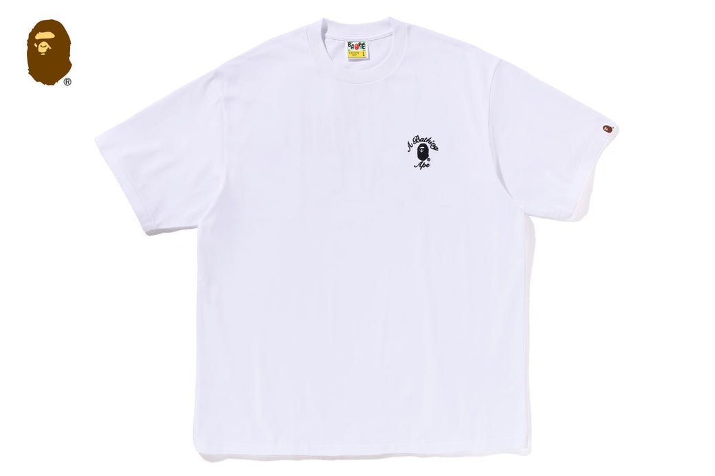 ONE POINT COLLEGE RELAXED FIT TEE | bape.com