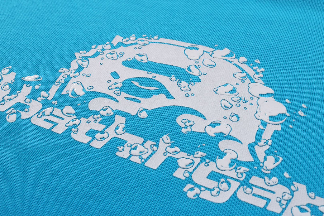 RAINDROP APE HEAD LOGO RELAXED FIT TEE | bape.com