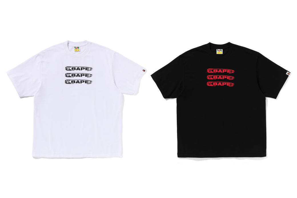 【A BATHING APE】2色展開 BAPE PIN LOGO RELAXED FIT TEE BAPE PIN LOGO RELAXED FIT TEE | bape.com