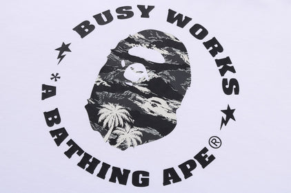 PALM TREE CAMO BUSY WORKS STA RELAXED FIT TEE