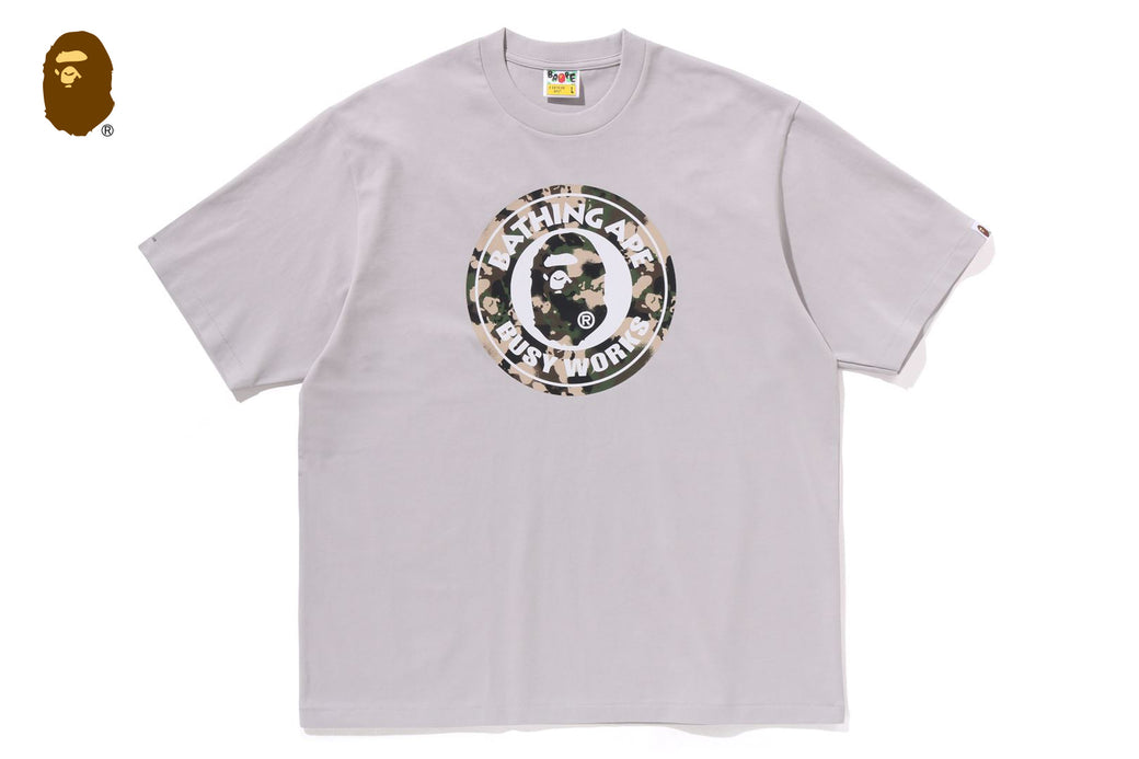 【A BATHING APE】3色展開 MAP CAMO BUSY WORKS RELAXED FIT TEE MAP CAMO BUSY WORKS RELAXED FIT TEE | bape.com