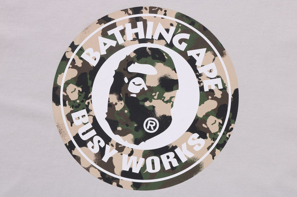 【A BATHING APE】3色展開 MAP CAMO BUSY WORKS RELAXED FIT TEE MAP CAMO BUSY WORKS RELAXED FIT TEE | bape.com