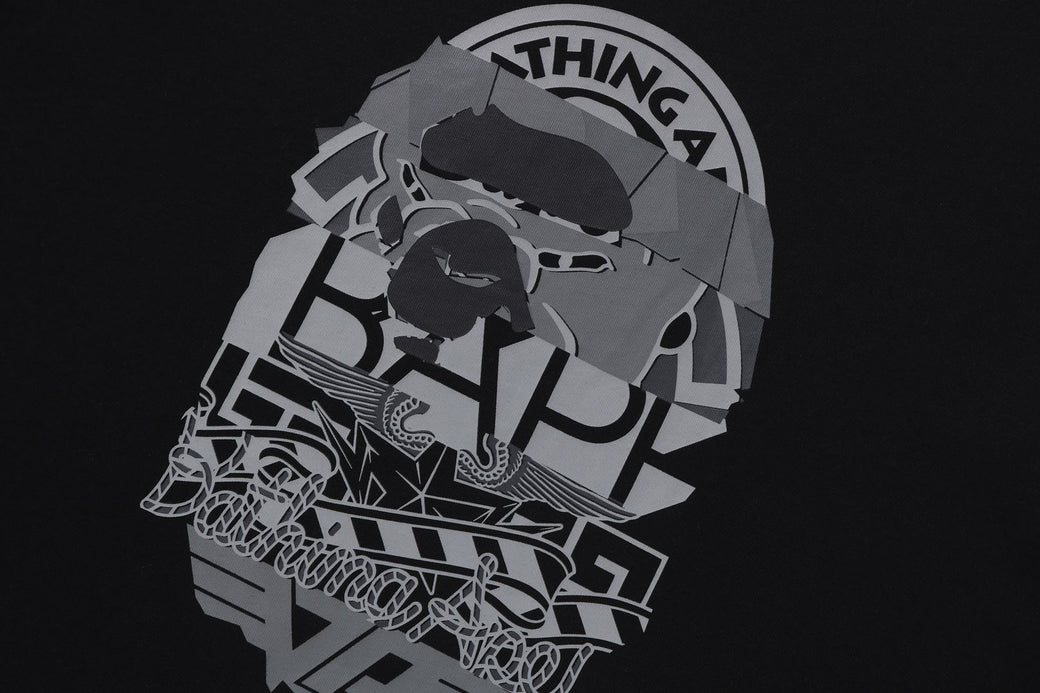 MULTI LOGO APE HEAD RELAXED FIT TEE | bape.com