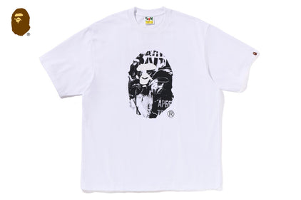 PHOTO PRINT APE HEAD RELAXED FIT TEE