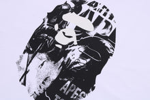 PHOTO PRINT APE HEAD RELAXED FIT TEE