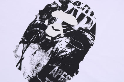 PHOTO PRINT APE HEAD RELAXED FIT TEE
