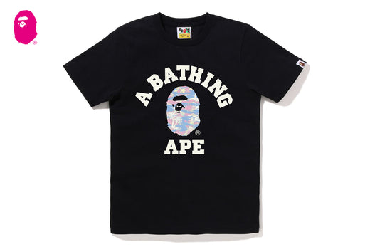 トップス A BATHING APE PALM TREE CAMO COLLEGE T A BATHING APE® Palm Tree Camo College Tee | Bape official