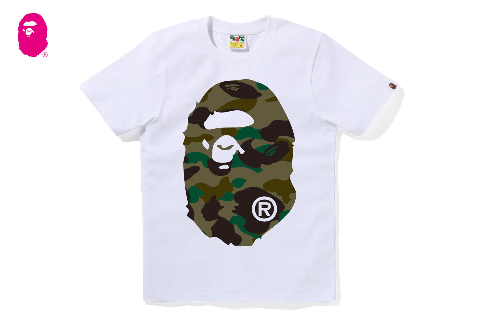 NEW【A BATHING APE】GIANT 1ST CAMO BIG APE HEAD TEE Tシャツ BAPE GIANT 1ST CAMO BIG APE HEAD TEE – Undefeated
