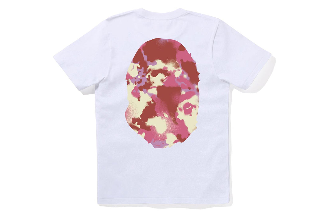 MAP CAMO BIG APE HEAD TEE | bape.com