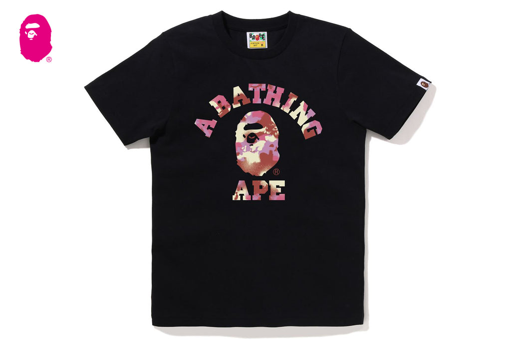 【A BATHING APE】MAP CAMO COLLEGE MILO TEE /Tシャツ MAP CAMO COLLEGE MILO TEE | bape.com