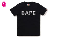 NEON CAMO GLITTER BAPE TEE