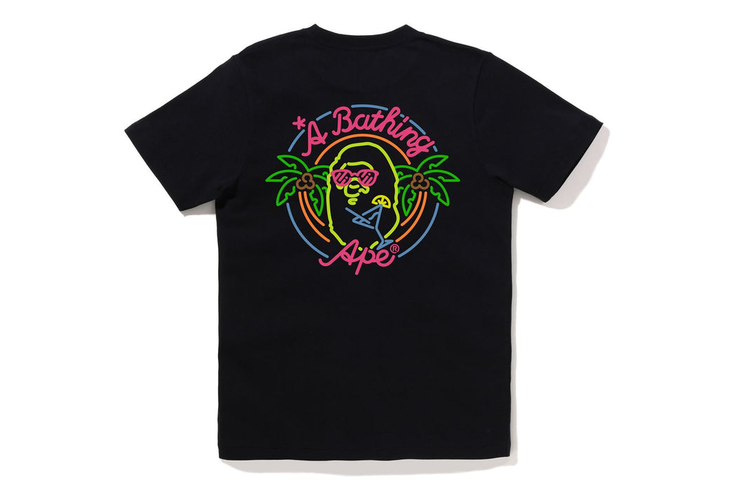 NEON APE HEAD TEE | bape.com