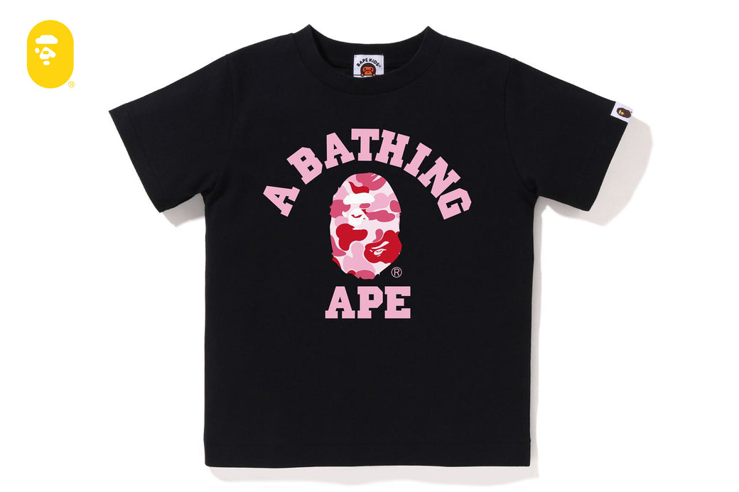 ABC CAMO COLLEGE TEE | bape.com
