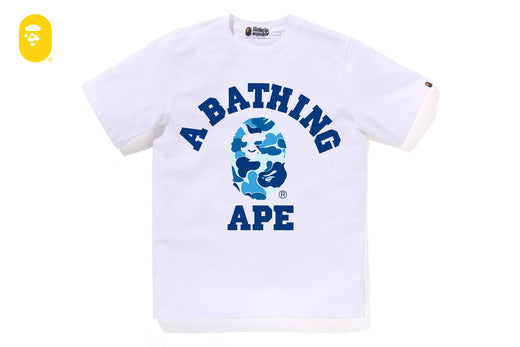 ABC CAMO COLLEGE TEE | bape.com