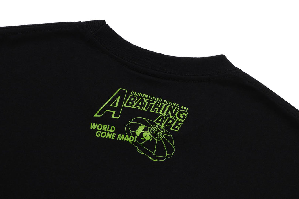 APE HEAD UFO ON MOON TEE | bape.com