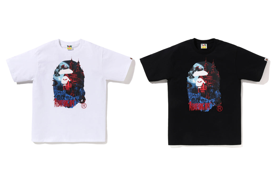 VAMPIRE CASTLE APE HEAD TEE | bape.com