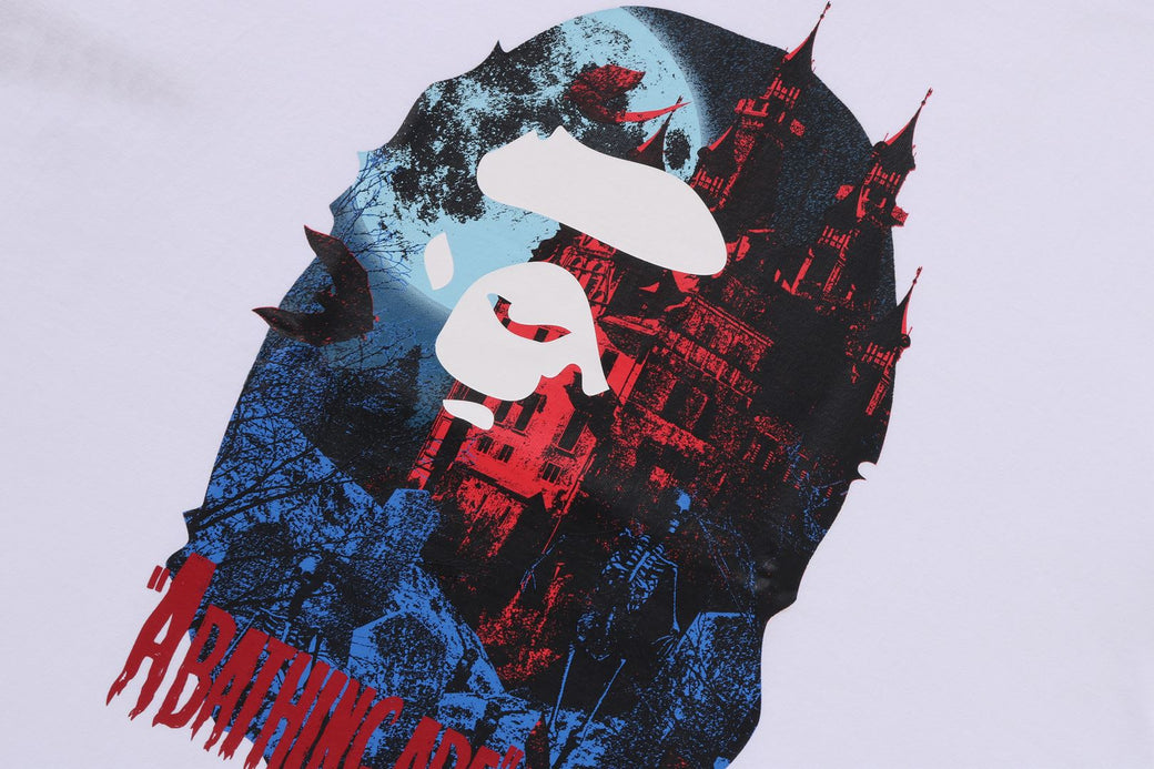 VAMPIRE CASTLE APE HEAD TEE | bape.com
