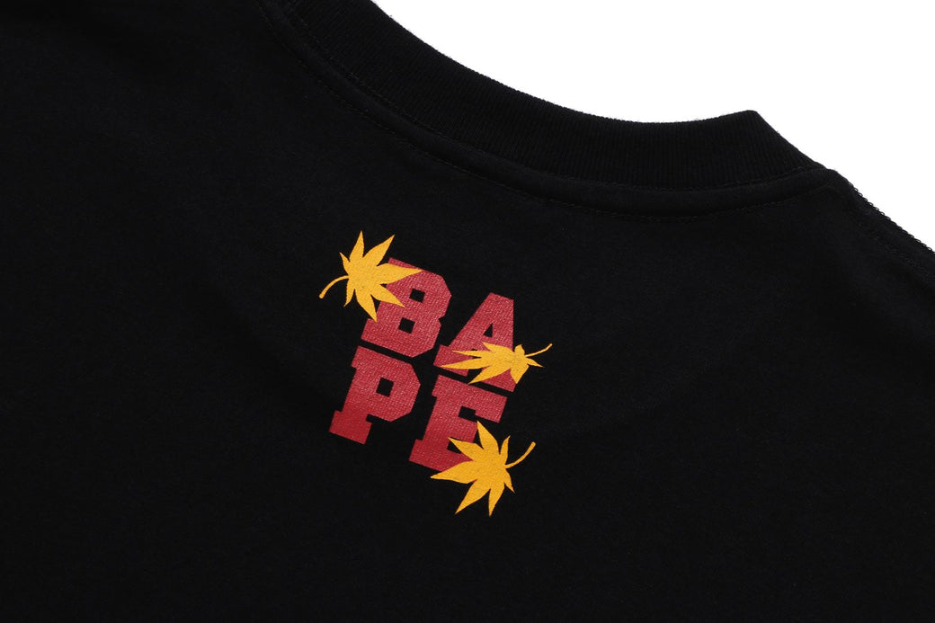 JAPAN AUTUMN APE HEAD TEE | bape.com
