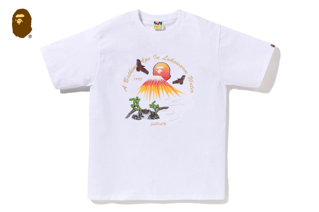 ONE FUJI TWO TAKA THREE APES SOUVENIR TEE | bape.com