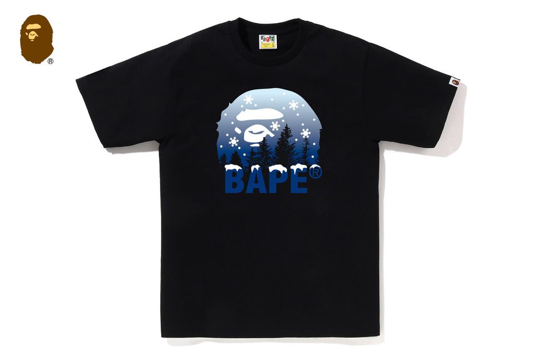 SNOW APE HEAD TEE | bape.com